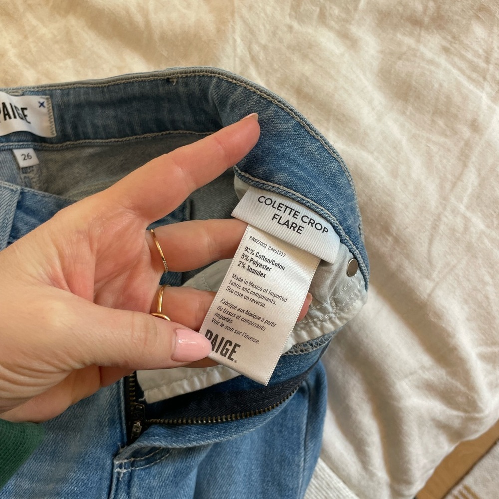 Paige Colette crop flare 26